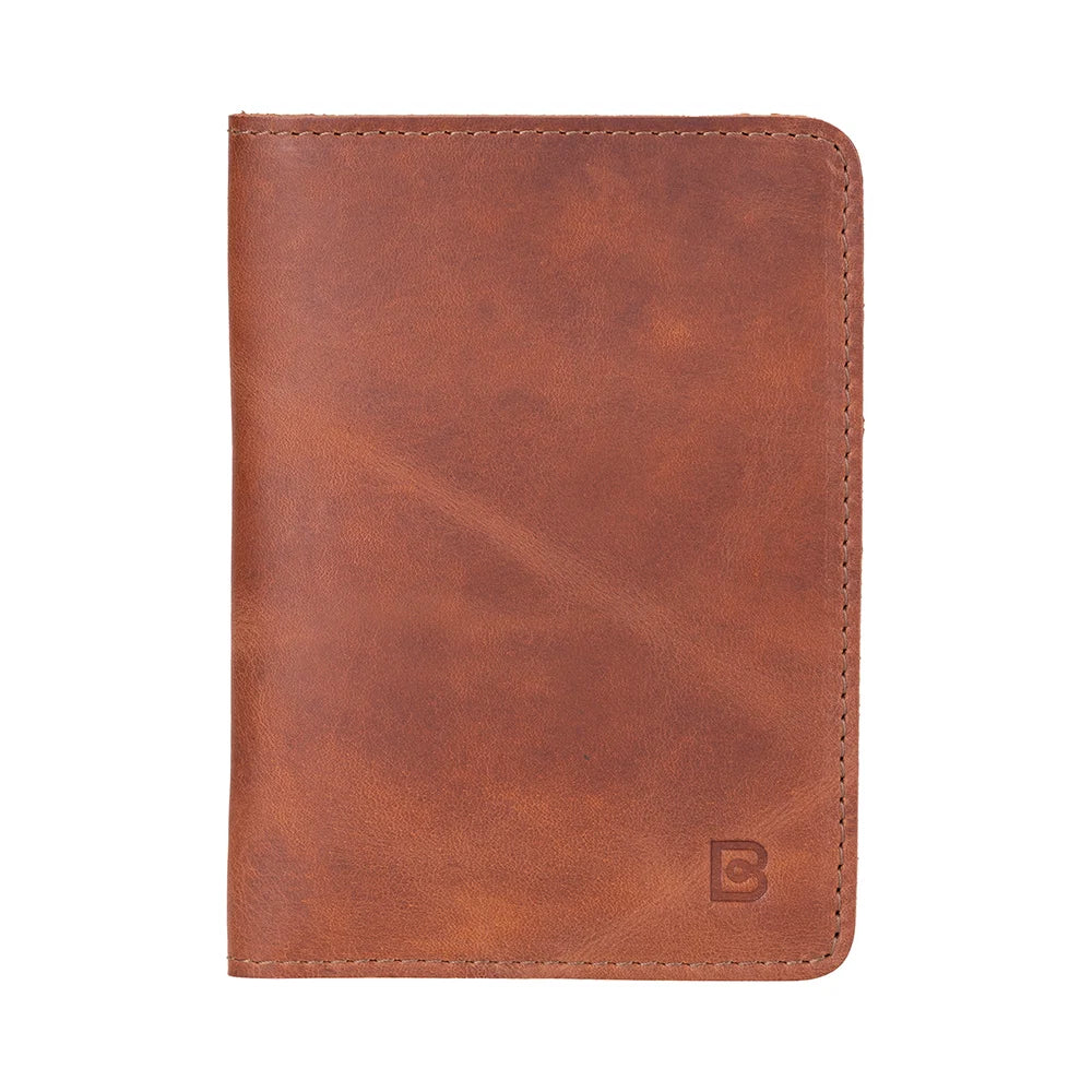 Stronova Leather Passport Wallet