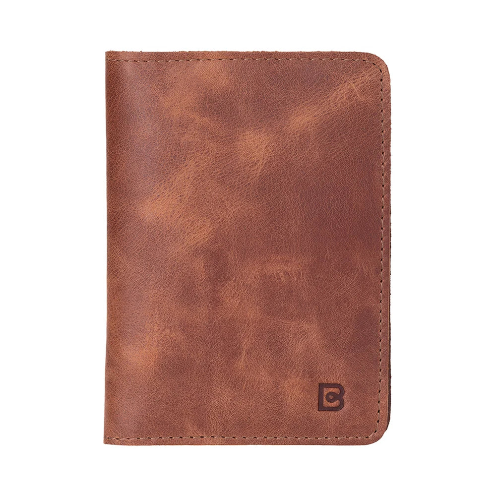 Stronova Leather Passport Wallet