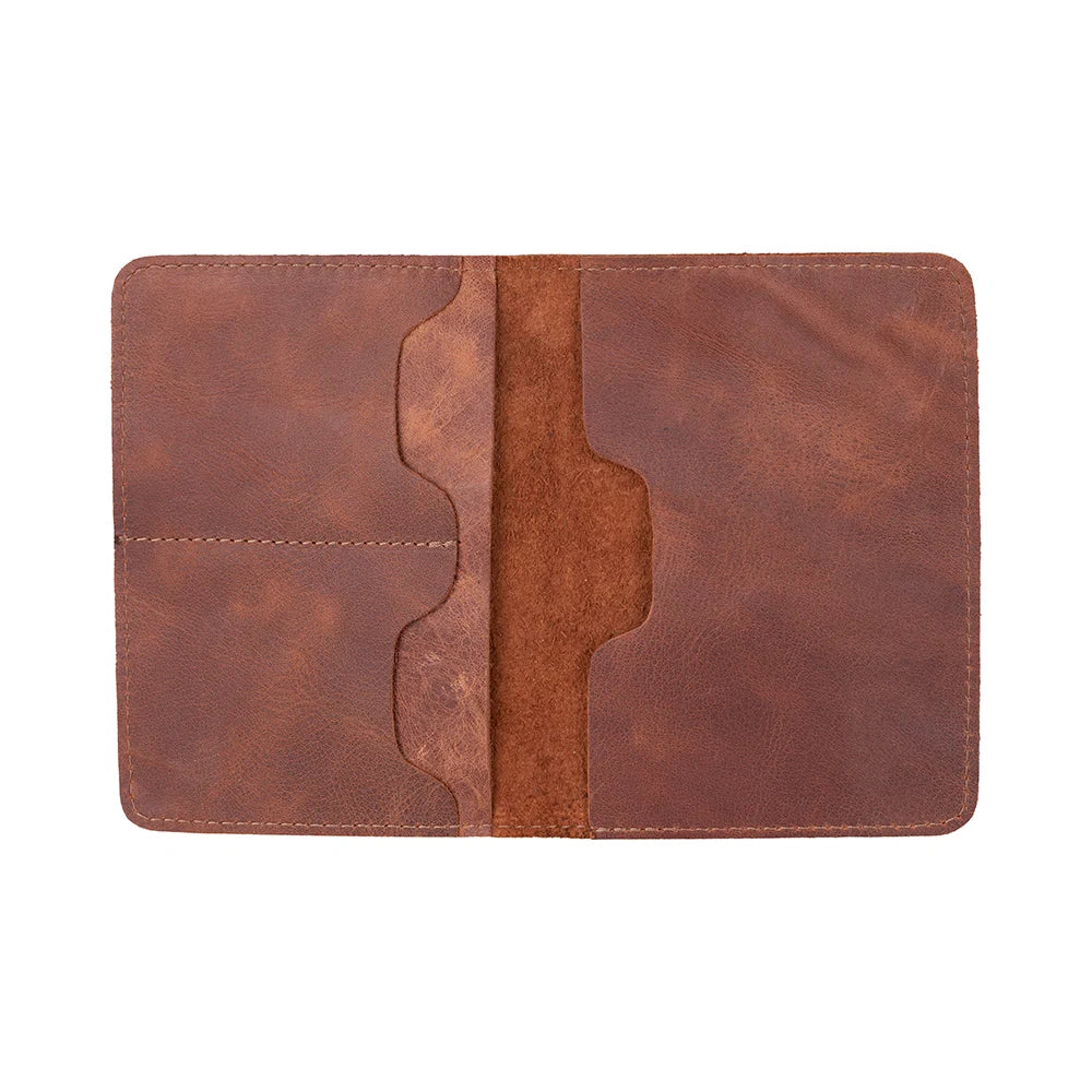 Stronova Leather Passport Wallet