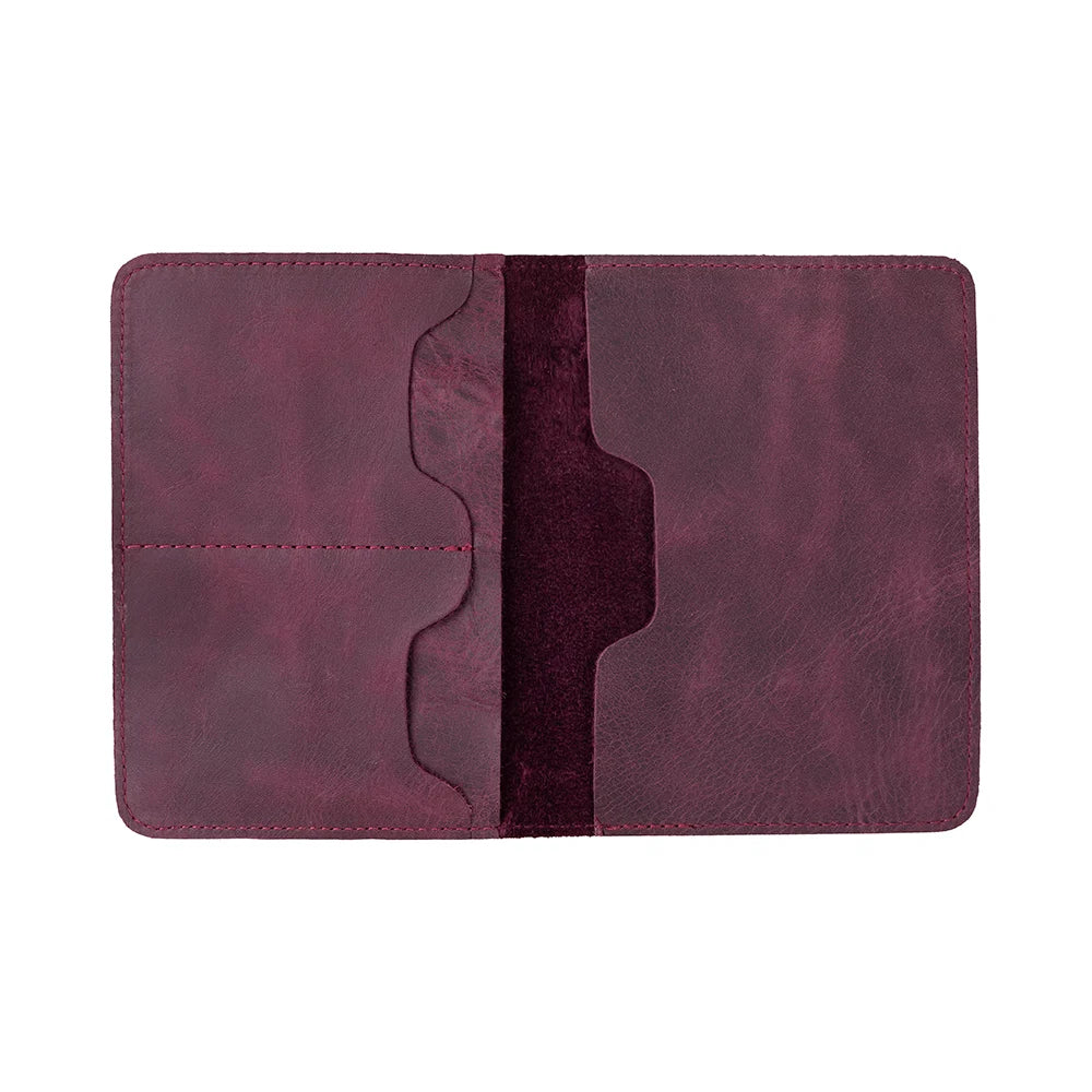 Stronova Leather Passport Wallet