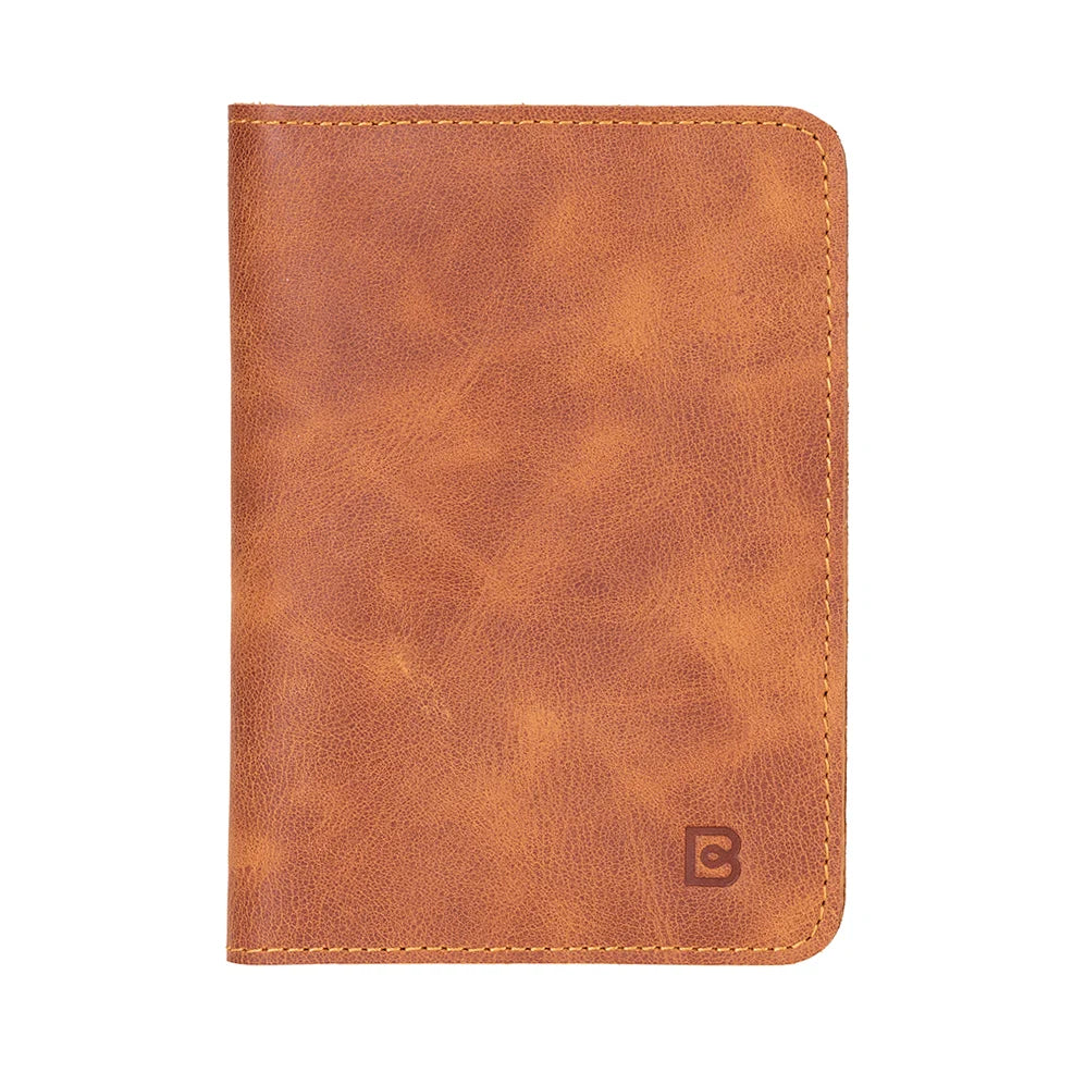 Stronova Leather Passport Wallet