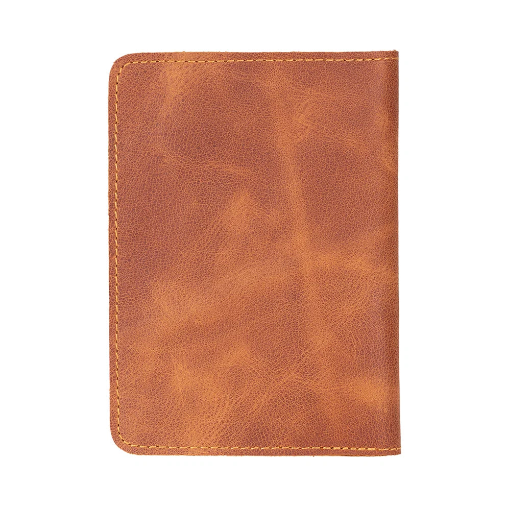 Stronova Leather Passport Wallet