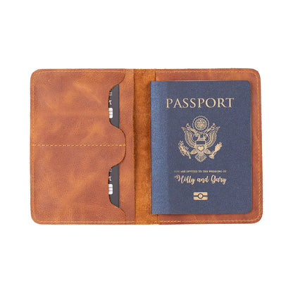 Viaggio Leather Passport Wallet