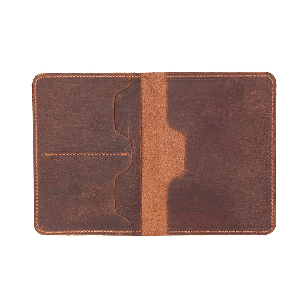 Stronova Leather Passport Wallet