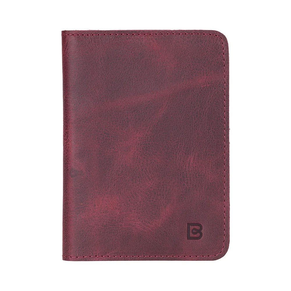 Stronova Leather Passport Wallet