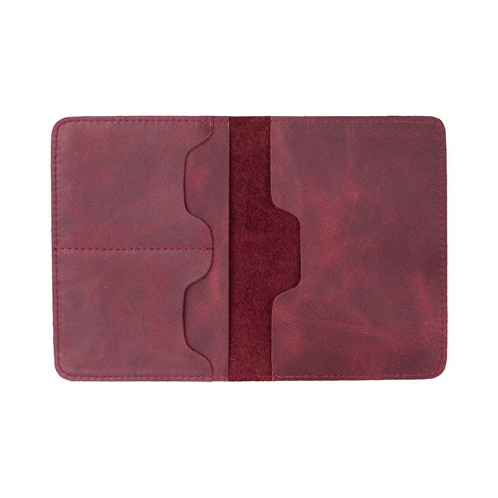Stronova Leather Passport Wallet