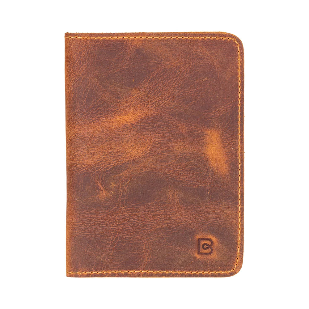Stronova Leather Passport Wallet