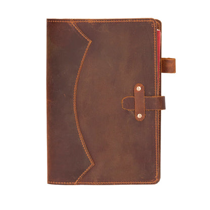 Passato Leather Journal Cover with Three Card Slots