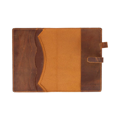 Passato Leather Journal Cover with Three Card Slots