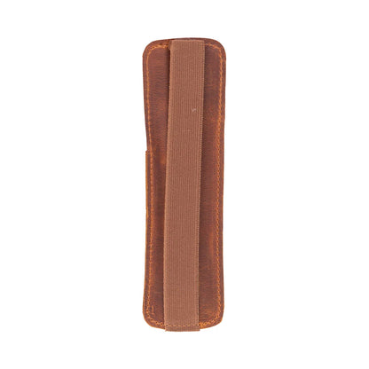 Pelle Leather Pen Pouch with Notebook Strap
