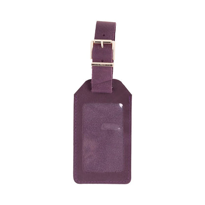 Uno Leather Luggage Tag with ID Window
