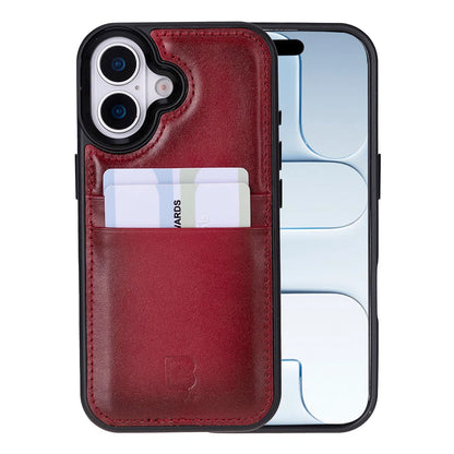 Flex Cover iPhone 17 Leather Card Holder Case