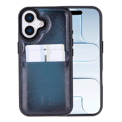 Flex Cover iPhone 17 Leather Card Holder Case