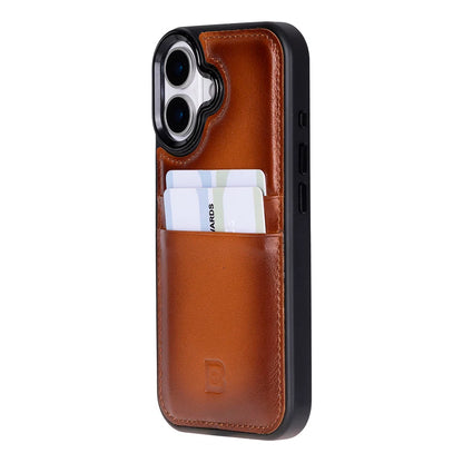 Flex Cover iPhone 17 Leather Card Holder Case