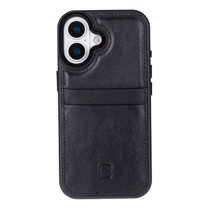 Flex Cover iPhone 17 Leather Card Holder Case