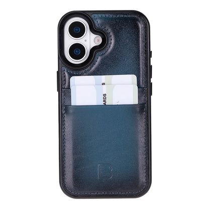 Flex Cover iPhone 17 Leather Card Holder Case