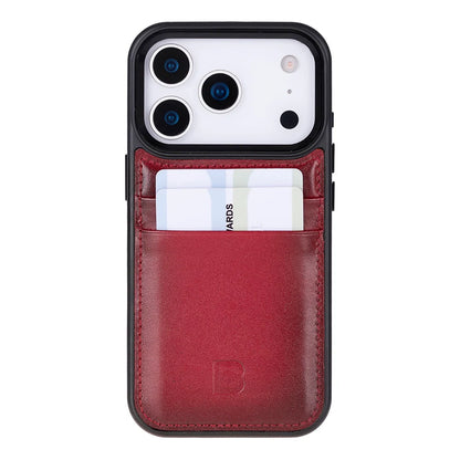 Flex Cover iPhone 17 Pro Leather Card Holder Case