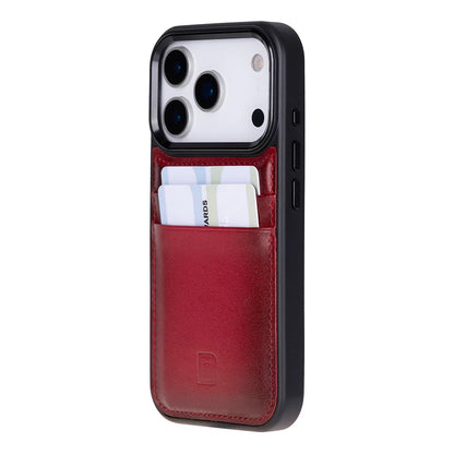 Flex Cover iPhone 17 Pro Leather Card Holder Case