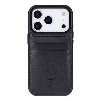 Flex Cover iPhone 17 Pro Leather Card Holder Case