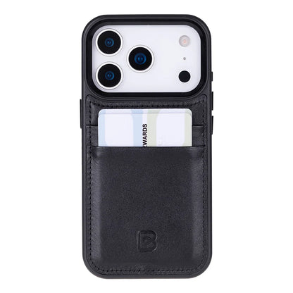 Flex Cover iPhone 17 Pro Leather Card Holder Case