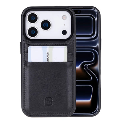 Flex Cover iPhone 17 Pro Leather Card Holder Case