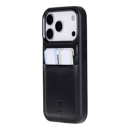 Flex Cover iPhone 17 Pro Leather Card Holder Case