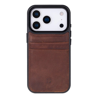 Flex Cover iPhone 17 Pro Leather Card Holder Case