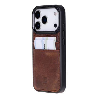 Flex Cover iPhone 17 Pro Leather Card Holder Case