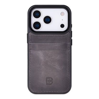 Flex Cover iPhone 17 Pro Leather Card Holder Case