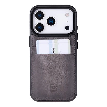 Flex Cover iPhone 17 Pro Leather Card Holder Case