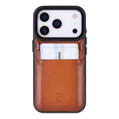 Flex Cover iPhone 17 Pro Leather Card Holder Case