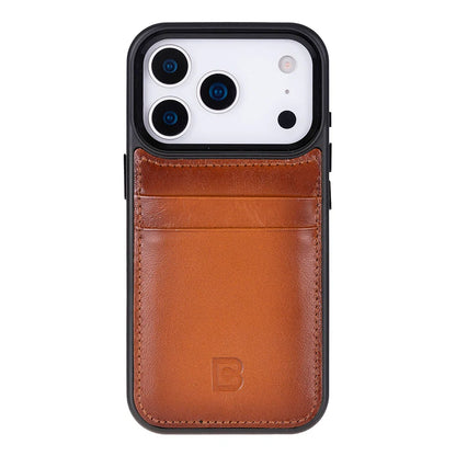 Flex Cover iPhone 17 Pro Leather Card Holder Case