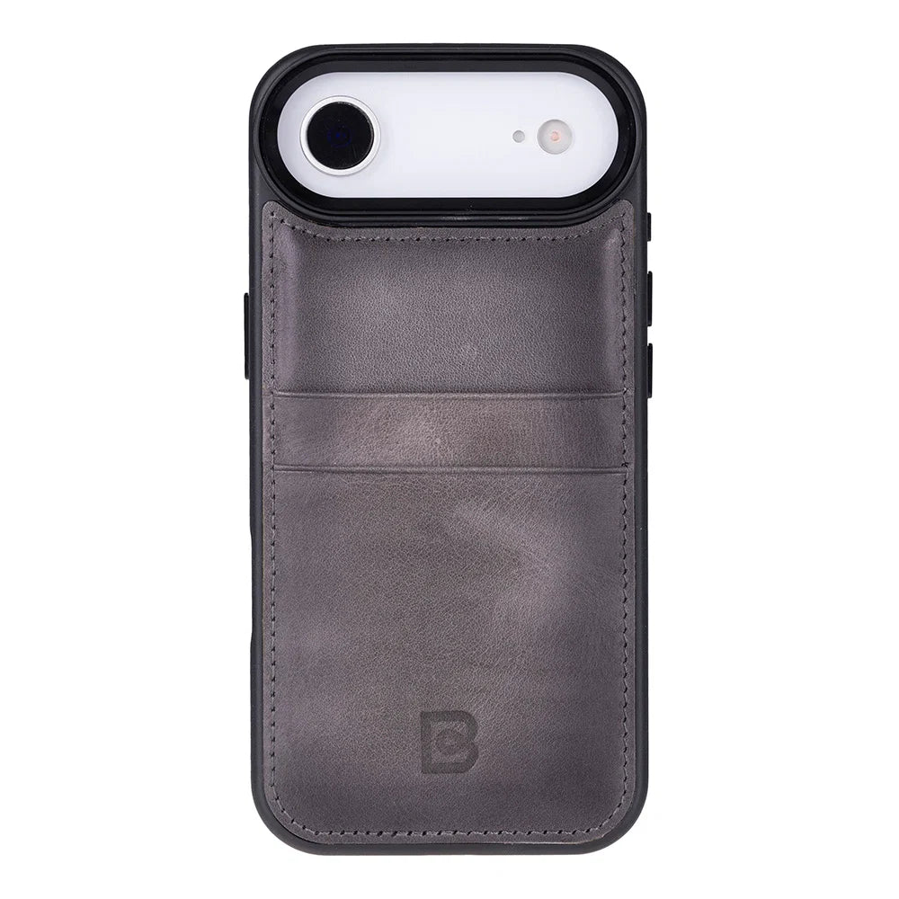 Flex Cover Leather iPhone 17 Air Case with Card Holder