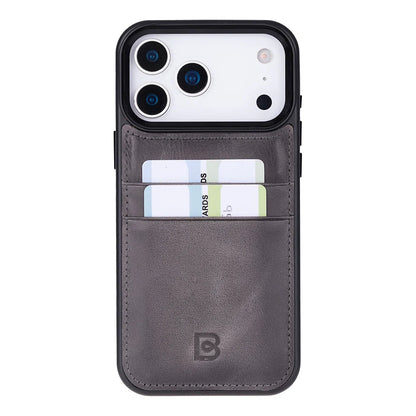 Flex Cover iPhone 17 Pro Max Leather Card Holder Case