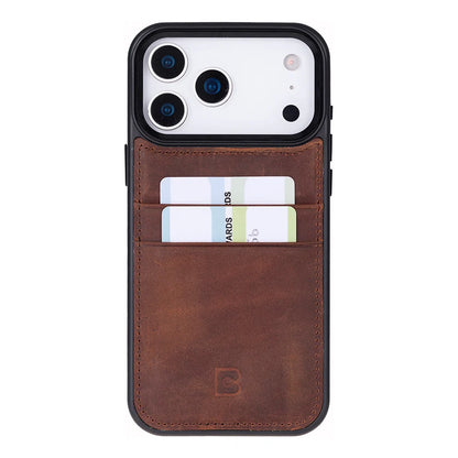 Flex Cover iPhone 17 Pro Max Leather Card Holder Case