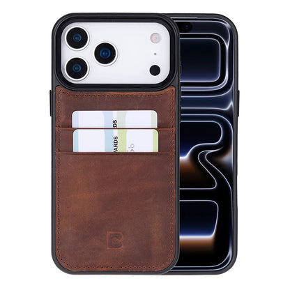 Flex Cover iPhone 17 Pro Max Leather Card Holder Case