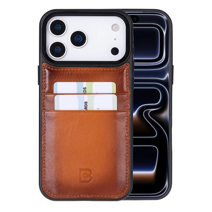 Flex Cover iPhone 17 Pro Max Leather Card Holder Case