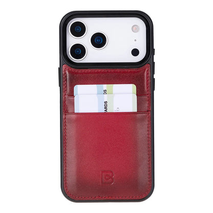Flex Cover iPhone 17 Pro Max Leather Card Holder Case