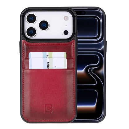 Flex Cover iPhone 17 Pro Max Leather Card Holder Case