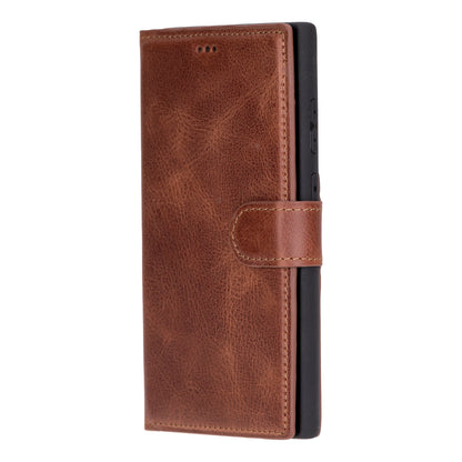 Magic Samsung Galaxy S23 Ultra Detachable Leather Wallet Case
