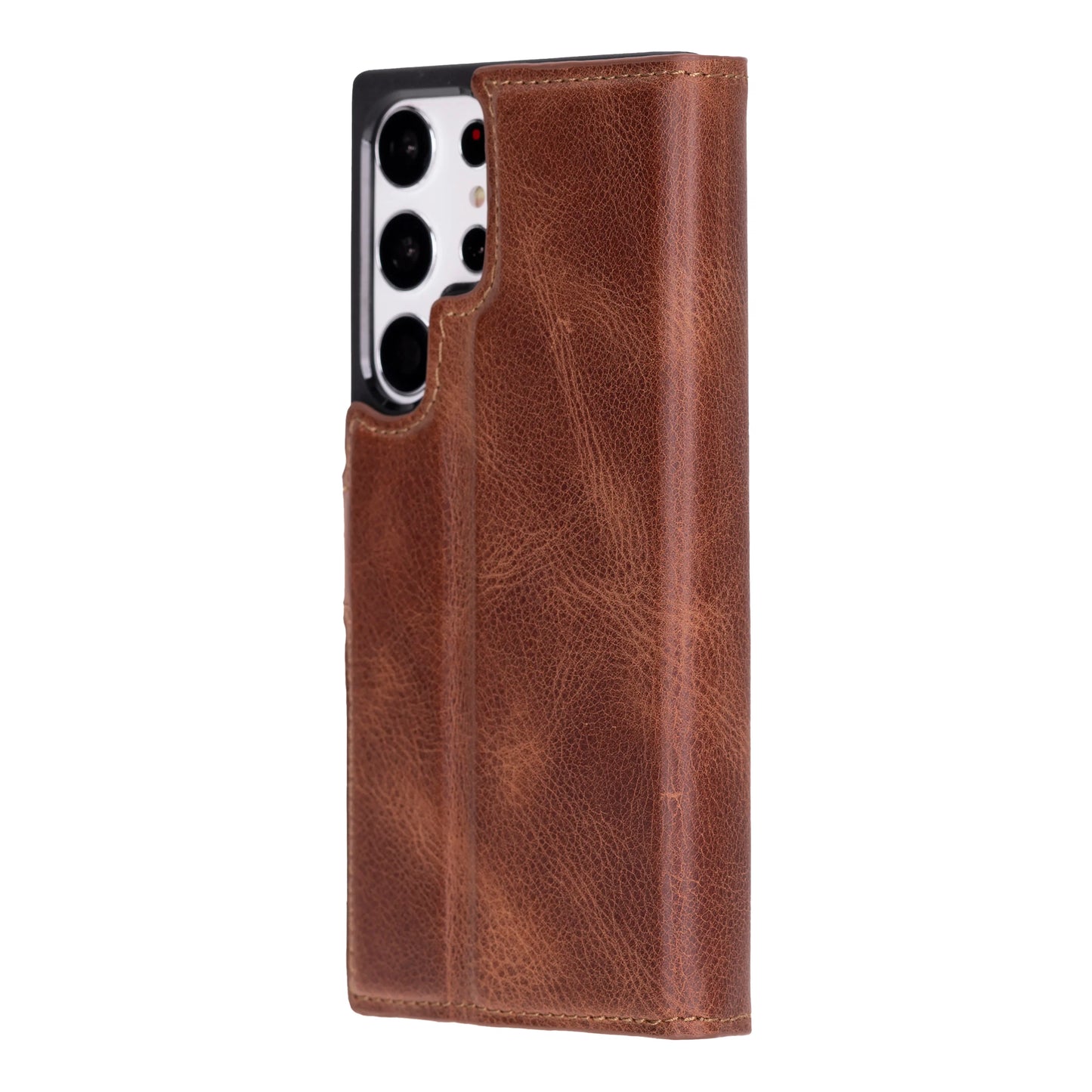 Magic Samsung Galaxy S23 Ultra Leather Detachable Wallet Case
