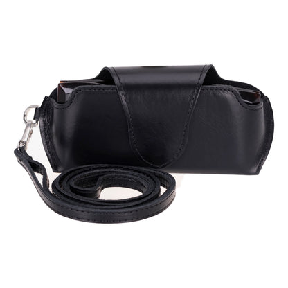 Riviera Magnetic Leather Glasses Case