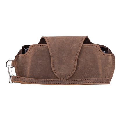 Riviera Magnetic Leather Glasses Case