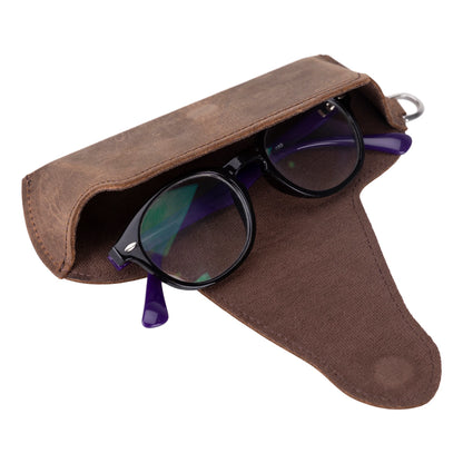 Riviera Magnetic Leather Glasses Case