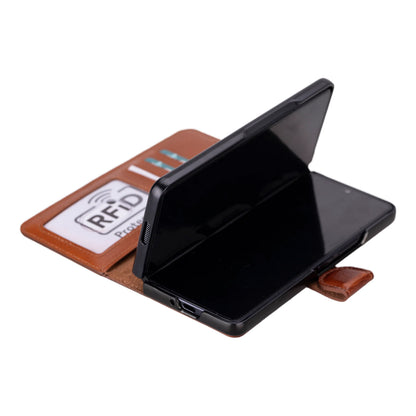 Wallet ID Leather Folio Case for Samsung Galaxy Z Fold5