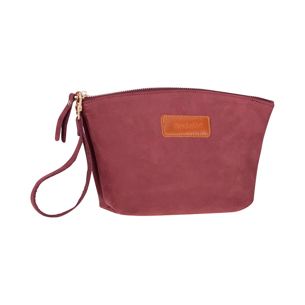 Nimora Leather Makeup Bag