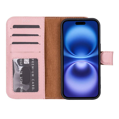 Magic iPhone 17 Detachable Leather Wallet Case – Expanded Palette