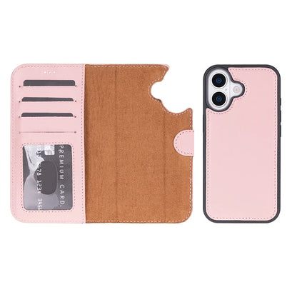 Magic iPhone 17 Detachable Leather Wallet Case – Expanded Palette