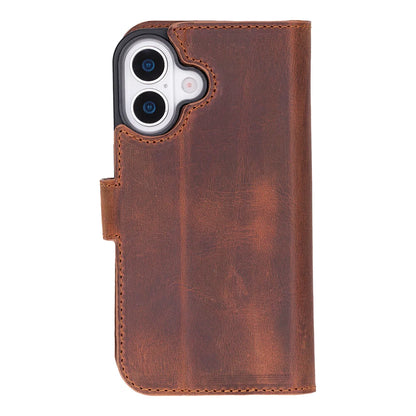 Magic iPhone 17 Detachable Leather Wallet Case – Expanded Palette
