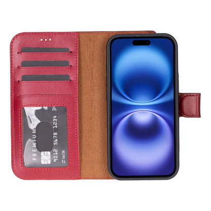Magic iPhone 17 Detachable Leather Wallet Case – Expanded Palette